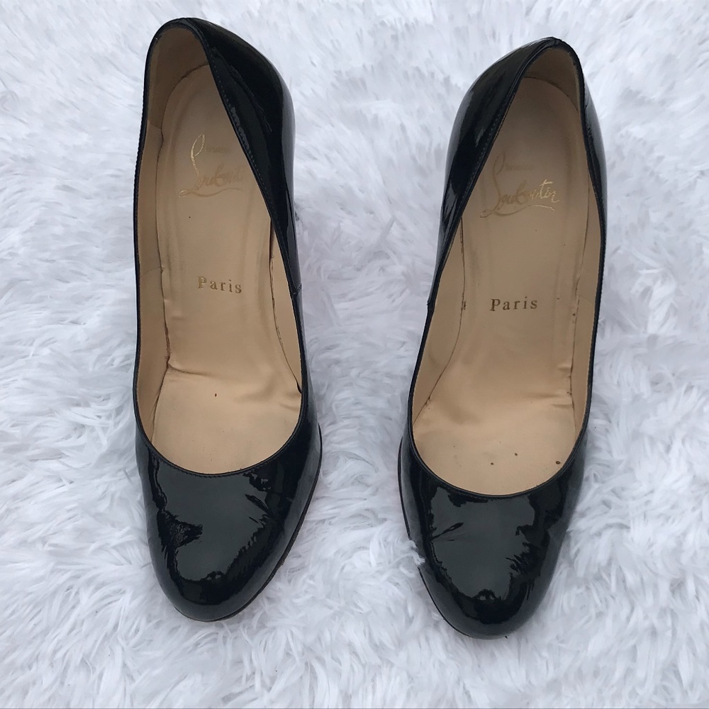 Authentic Christian Louboutin Paris Women Pumps Bl - Picture 3 of 8